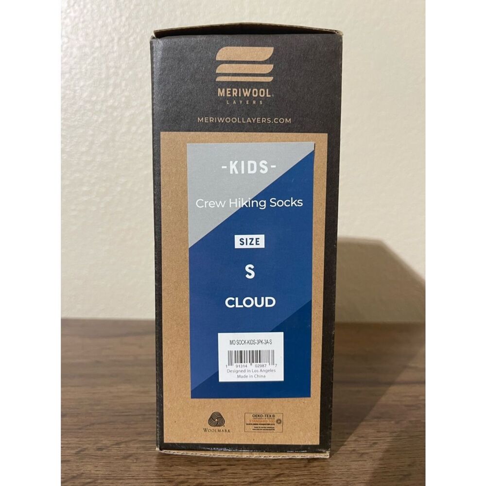 Meriwool Kids Natural Wool Socks - Picture 2 of 5